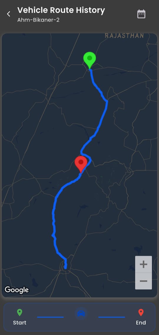 Vehicle Route History